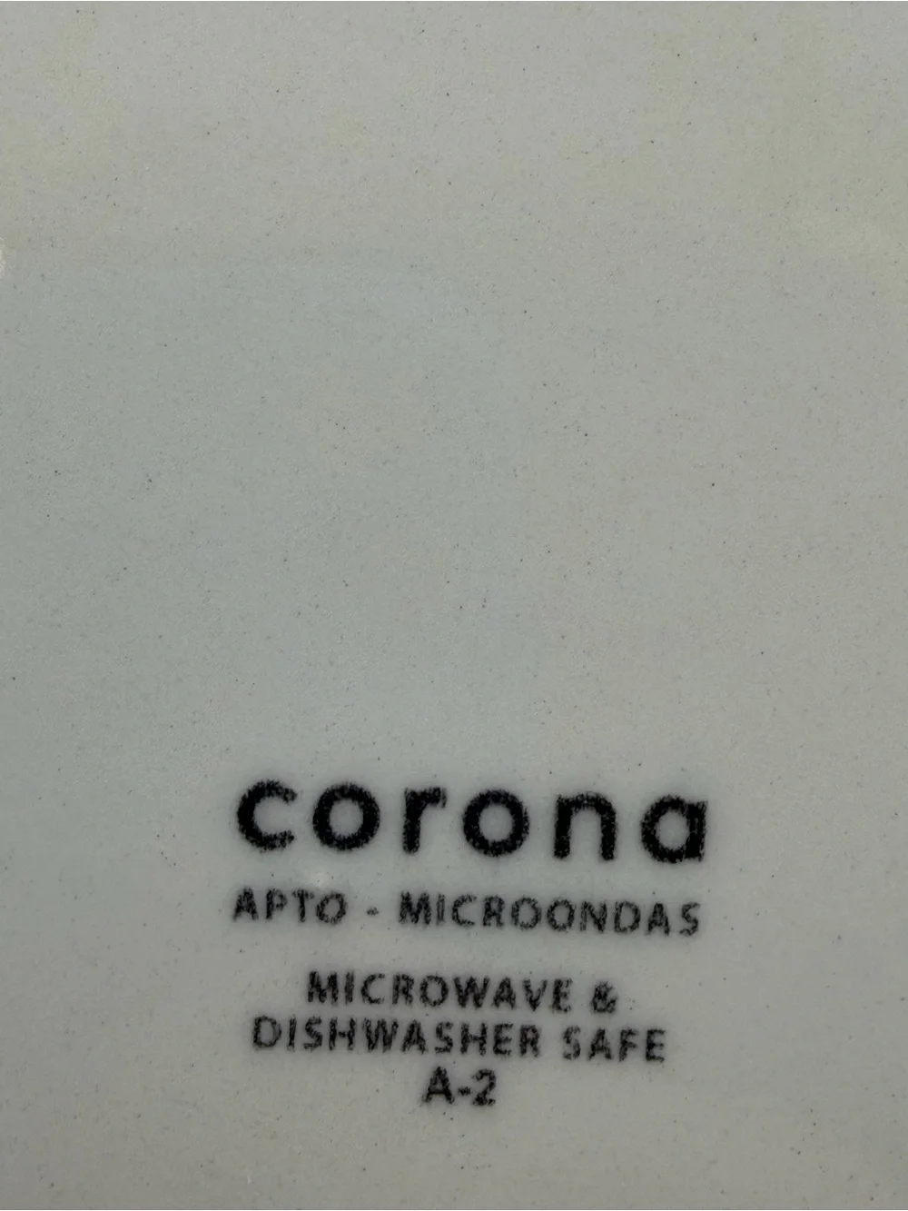 Corona Fleur De Lis Blue White Ceramic Dinner Plate 10.5” Made In Colombia